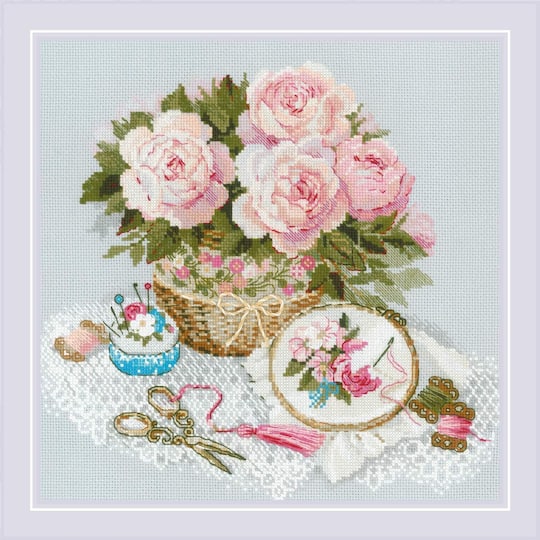 RIOLIS Time for Stitching Counted Cross Stitch Kit